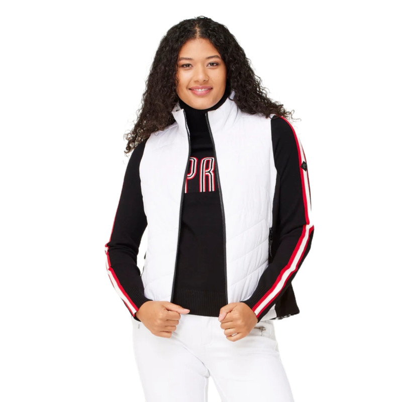 Dámska vesta Krimson Klover SELA REVERSIBLE  - biela