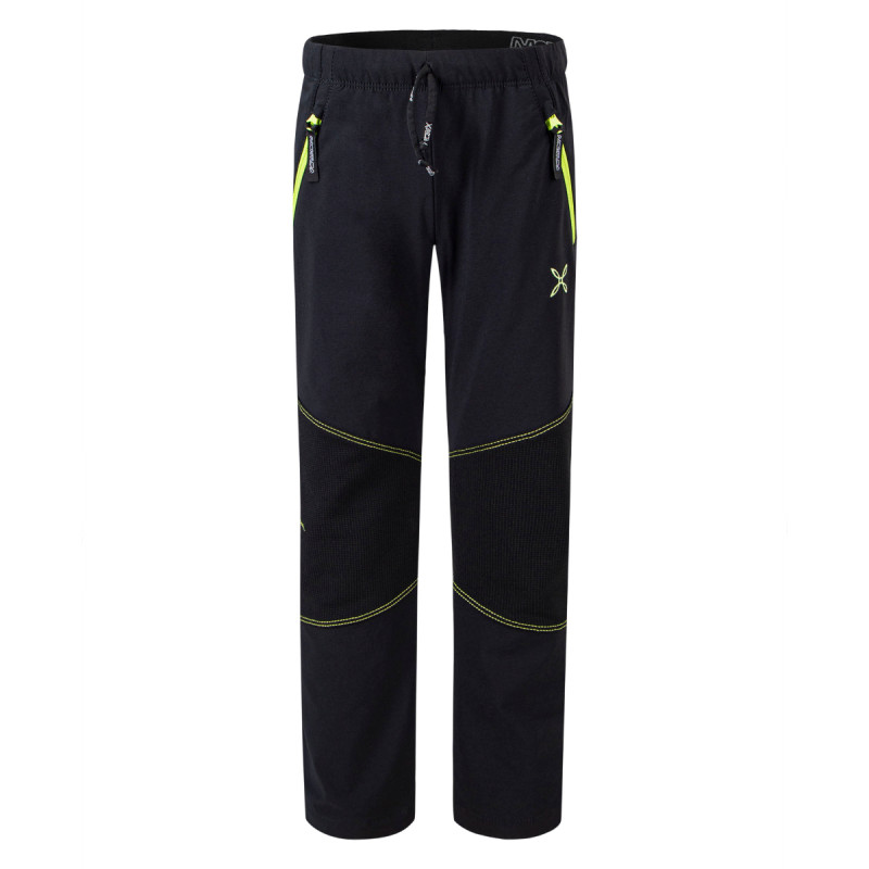 Detské turistické nohavice Montura HIKING  - čierna