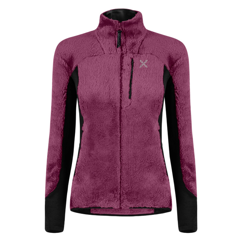 Dámská mikina Montura NORDIC FLEECE 2  - tmavě růžová