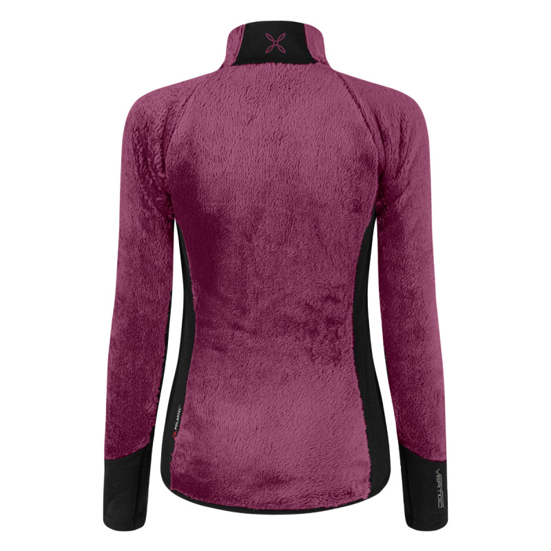 Dámská mikina Montura NORDIC FLEECE 2  - tmavě růžová