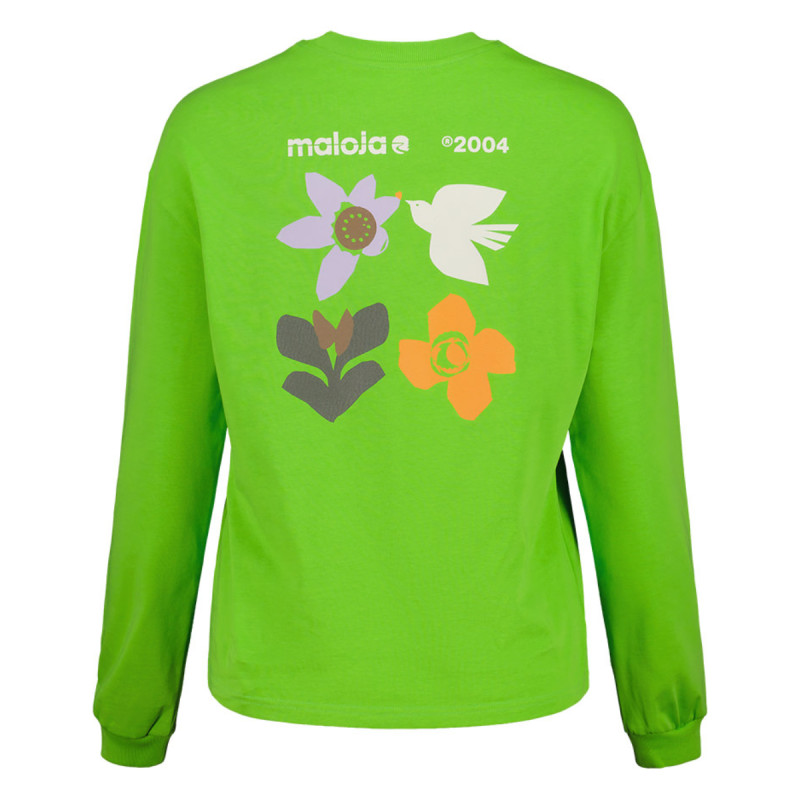 Dámske tričko Maloja FODORM.  - zelená