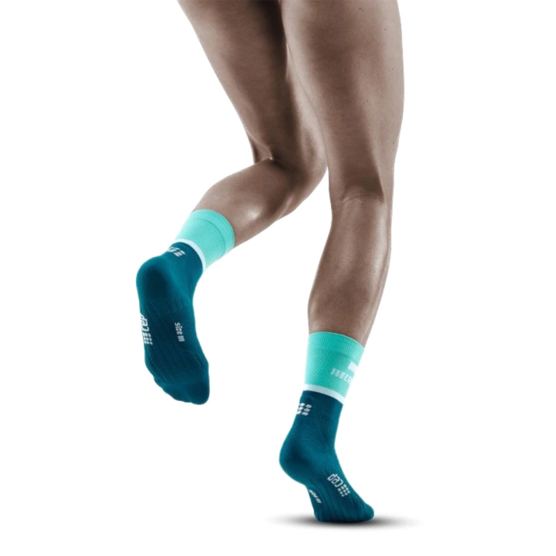 Dámské běžecké ponožky CEP RUN COMPRESSION 4.0  - světle modrá