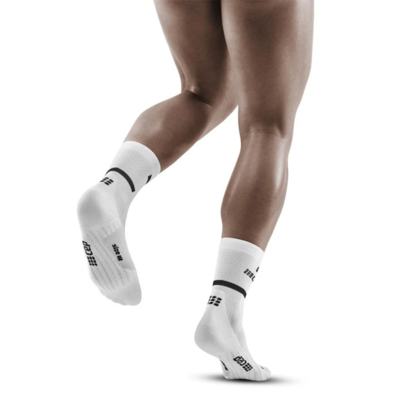 Pánské běžecké ponožky CEP RUN COMPRESSION 4.0  - bílá