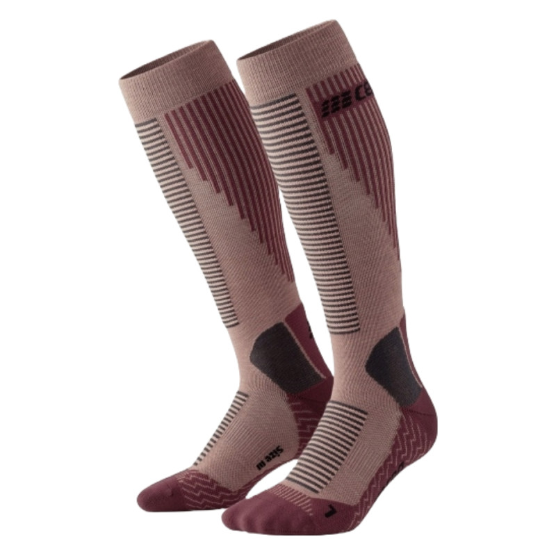 Dámské skialpové ponožky CEP TOURING  - růžová