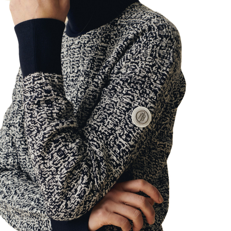 Dámsky sveter Poivre Blanc W24-3554-WO KNIT  - tmavo modrá