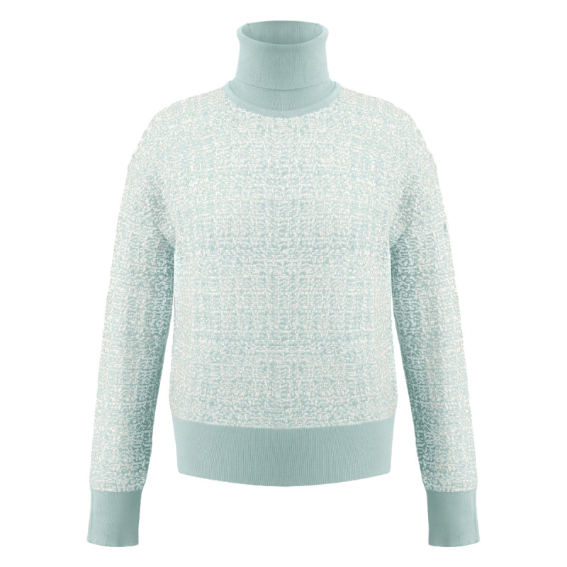 Dámský svetr Poivre Blanc W24-3554-WO KNIT  - světle modrá