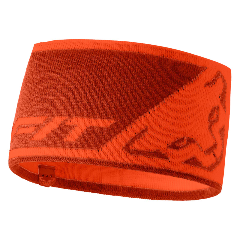 Čelenka Dynafit LEOPARD LOGO HEADBAND  - oranžová