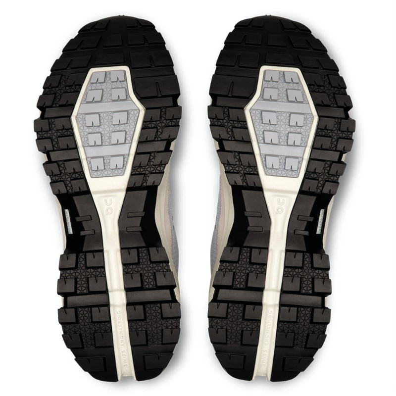 Dámske turistické členkové topánky On CLOUDROCK MID WATERPROOF  - svetlo modrá