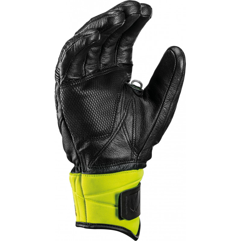 Pánské lyžařské rukavice Leki WORLDCUP RACE DOWNHILL S  - černá