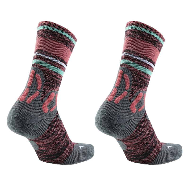 Dětské turistické ponožky UYN OUTDOOR EXPLORER 2 PÁRY  - oranžová