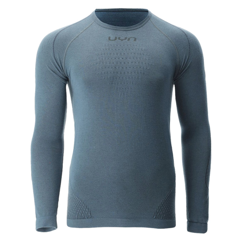 Pánské funkční tričko UYN EVOLUTYON BIOTECH SHIRT LONG S  - světle šedá