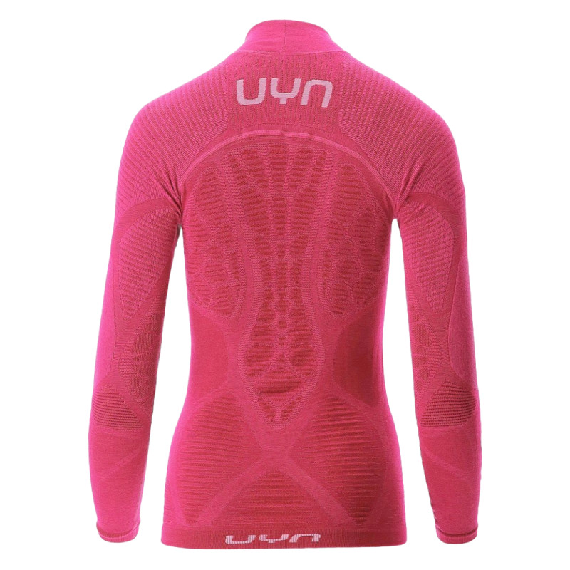 Dámske funkčné tričko UYN ELEVATYON BIOMORPH UW SHIRT LONG SL TURTLE NECK  - ružová