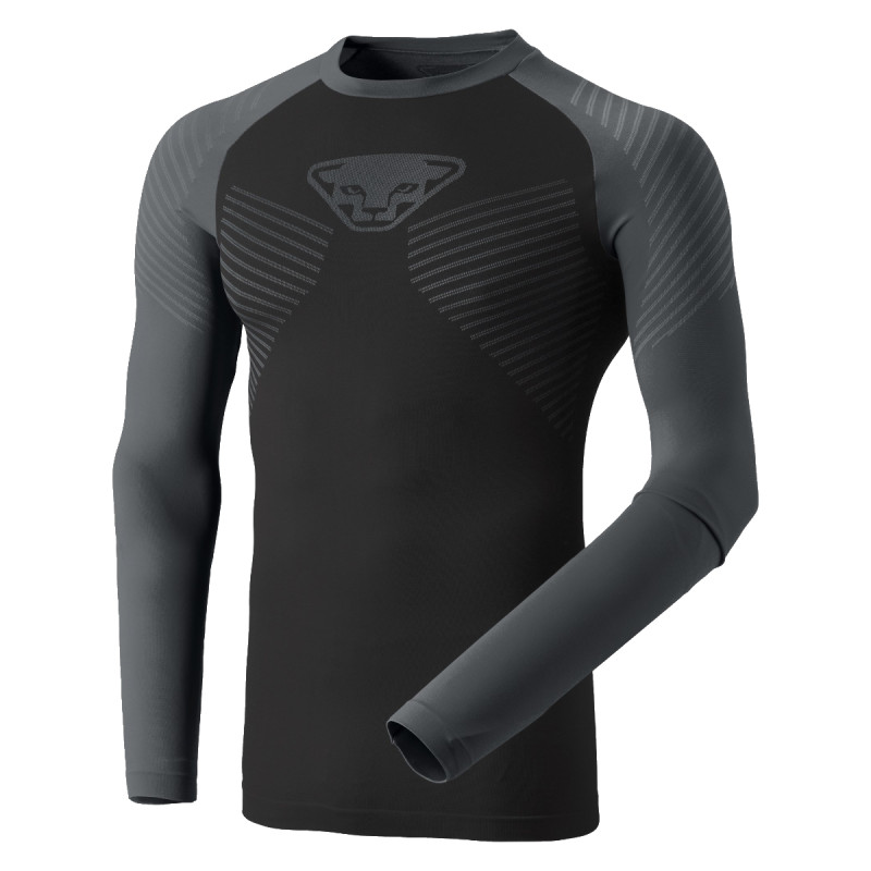 Pánske funkčné tričko Dynafit SPEED DRYARN LONG SLEEVE SHIRT  - čierna