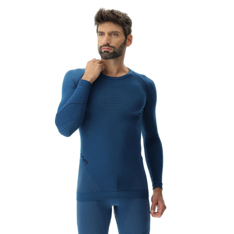 Pánske funkčné tričko UYN EVOLUTYON UW SHIRT LG SL  - modrá
