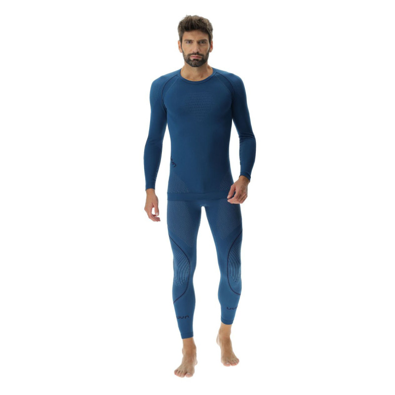 Pánske funkčné tričko UYN EVOLUTYON UW SHIRT LG SL  - modrá