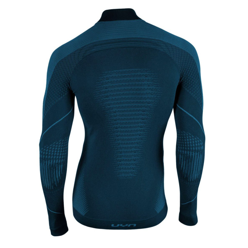 Pánske funkčné tričko UYN EVOLUTYON UW SHIRT LG SL TURTLE NECK  - tmavo modrá