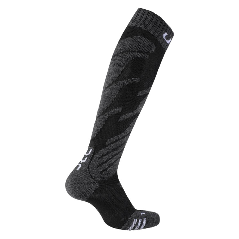 Detské lyžiarské ponožky UYN JUNIOR SKI  - čierna