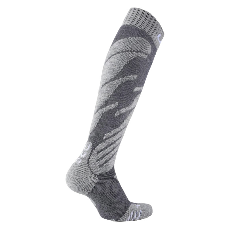 Detské lyžiarské ponožky UYN JUNIOR SKI  - svetlo šedá
