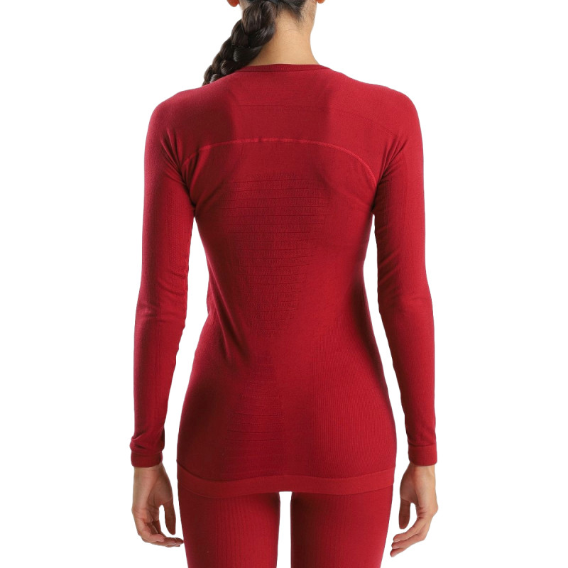 Dámske funkčné tričko UYN ENERGYON BIOTECH SHIRT LONG SL  - červená