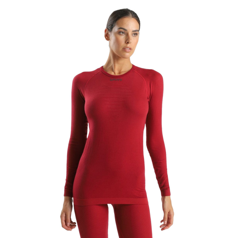 Dámske funkčné tričko UYN ENERGYON BIOTECH SHIRT LONG SL  - červená
