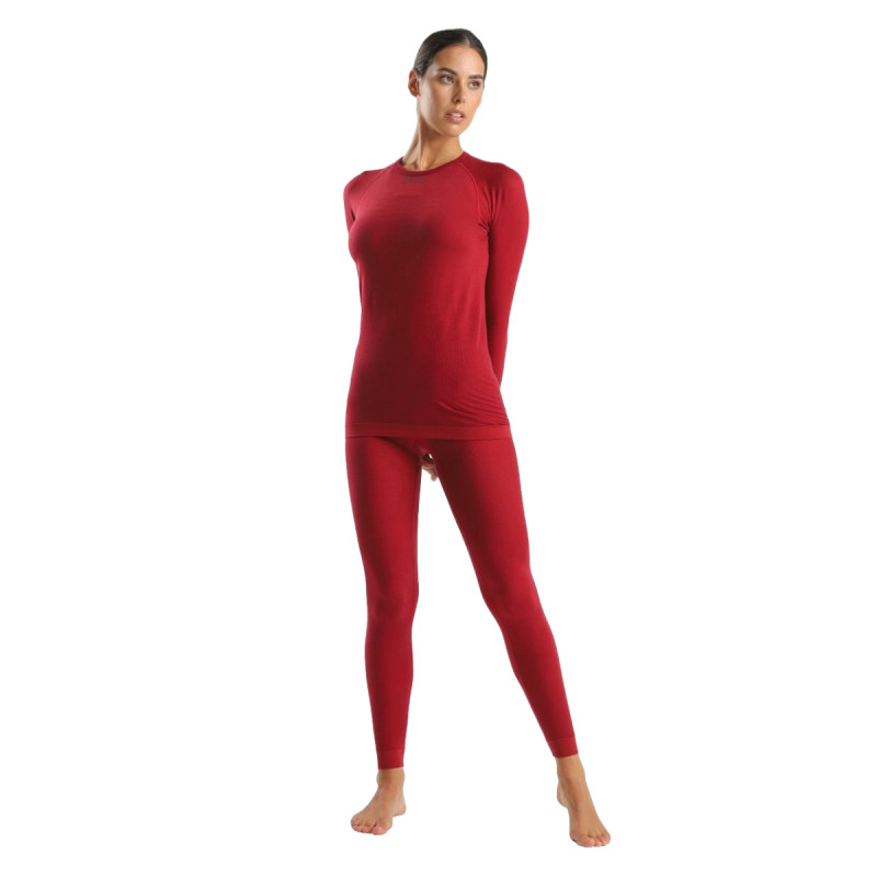 Dámske funkčné tričko UYN ENERGYON BIOTECH SHIRT LONG SL  - červená