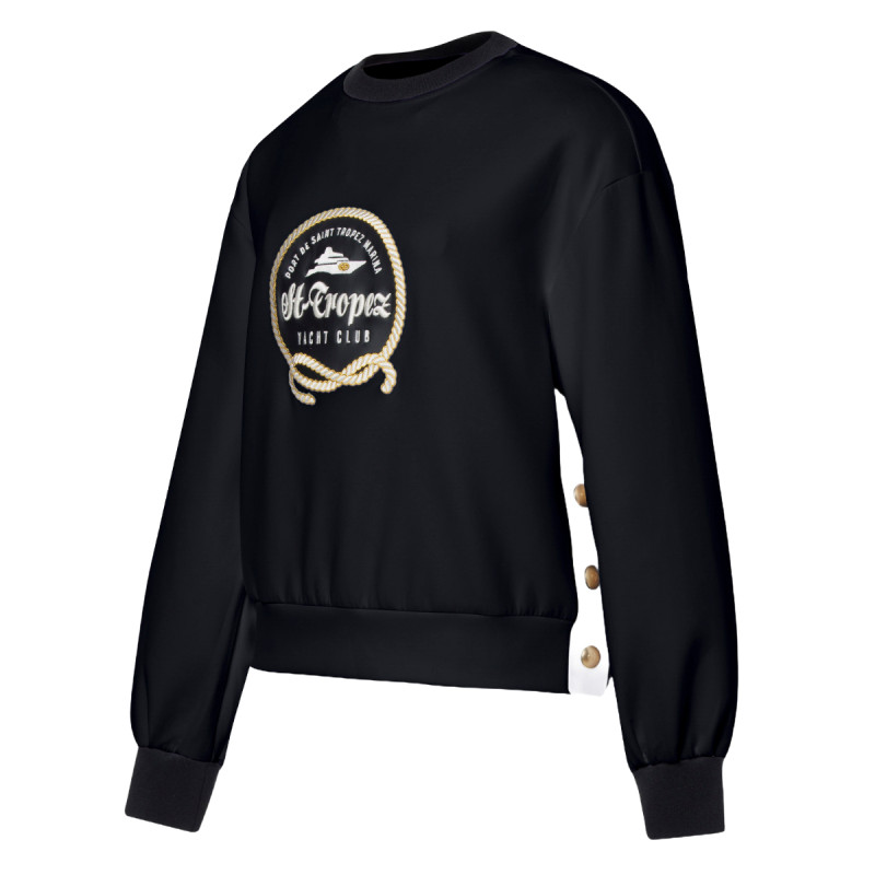 Dámska mikina Goldbergh PORT  - čierna