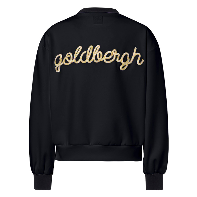 Dámska mikina Goldbergh PORT  - čierna