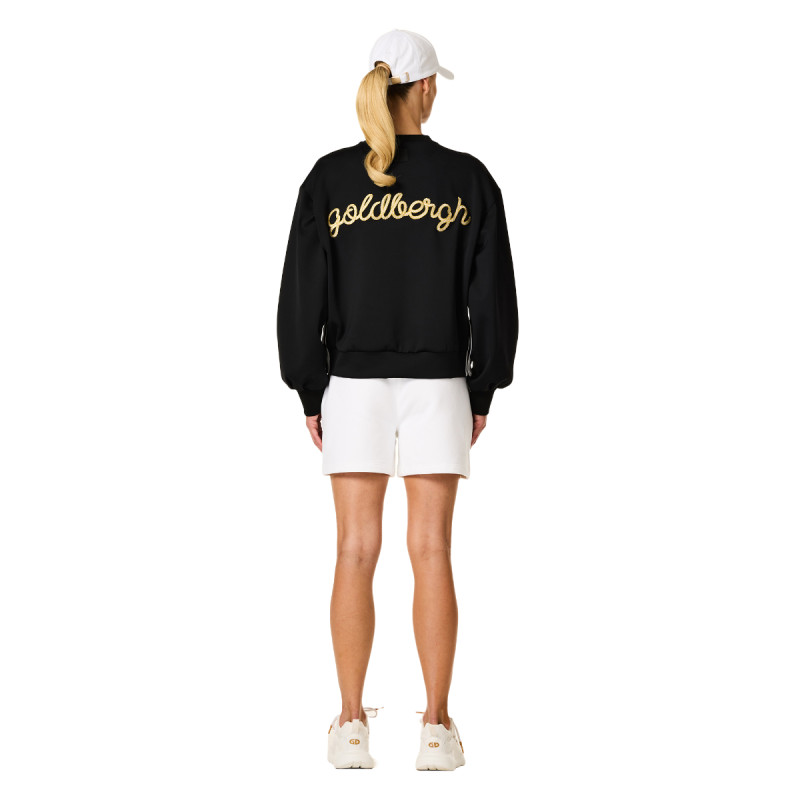 Dámska mikina Goldbergh PORT  - čierna