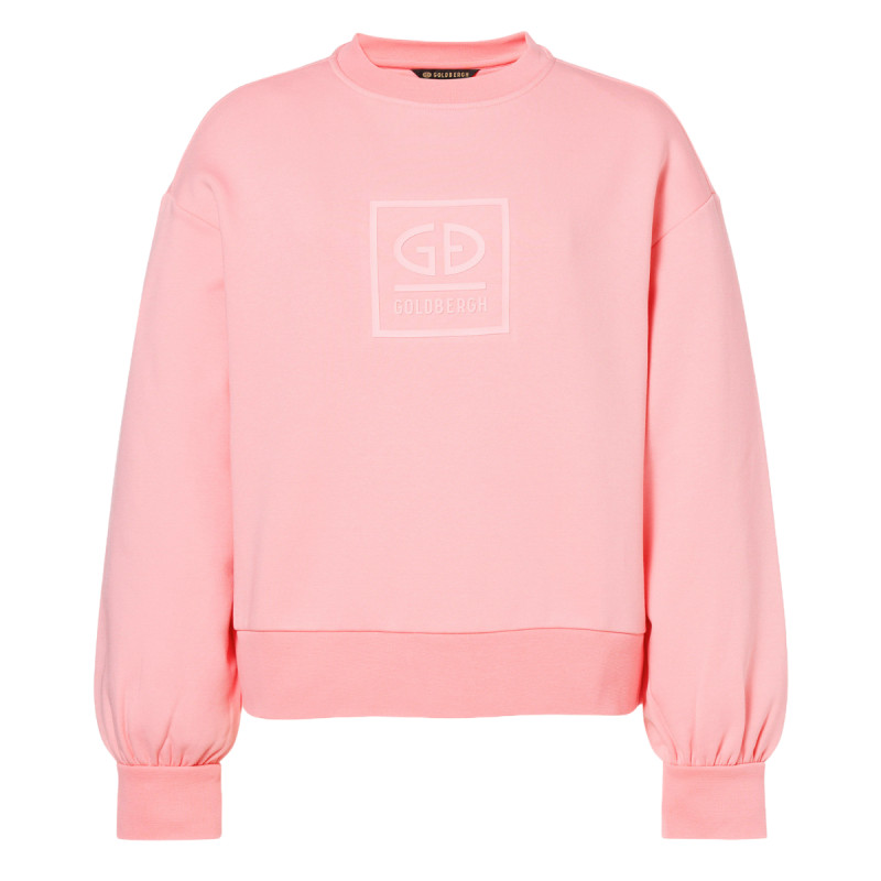 Dámska mikina Goldbergh RELAX  - svetlo ružová