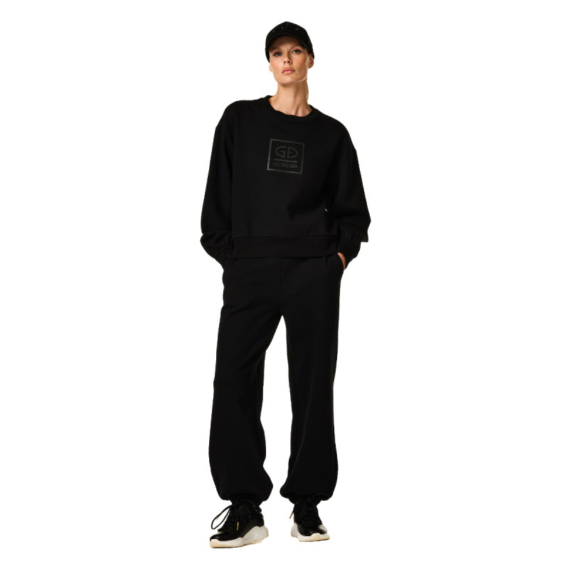 Dámska mikina Goldbergh RELAX  - čierna