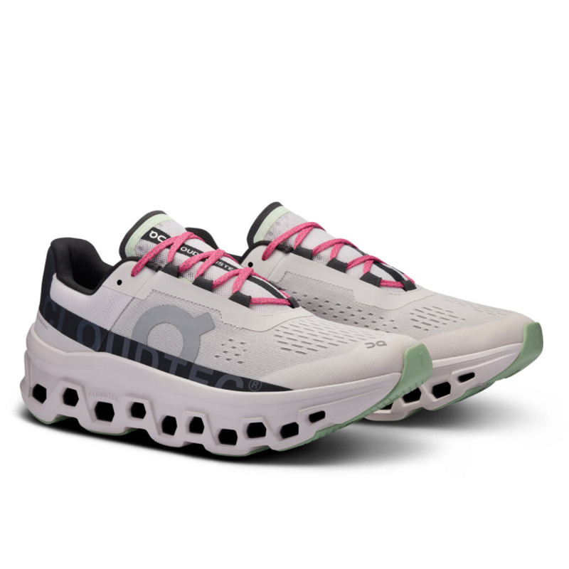 Pánske bežecké topánky On CLOUDMONSTER  - biela