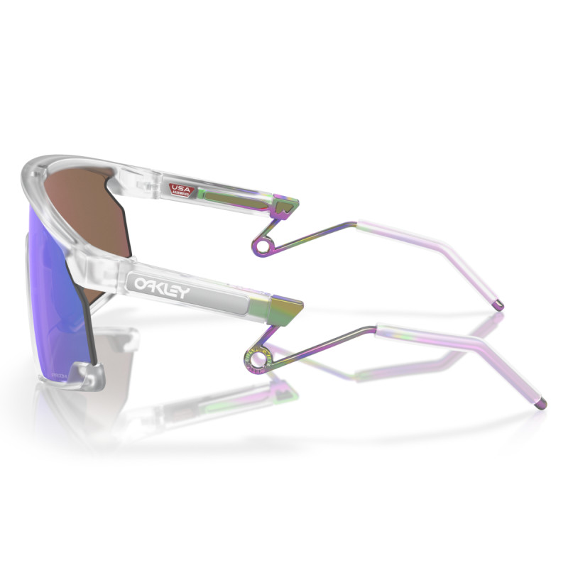 Sluneční brýle Oakley BXTR METAL - MATTE CLEAR PRIZM VIOLET