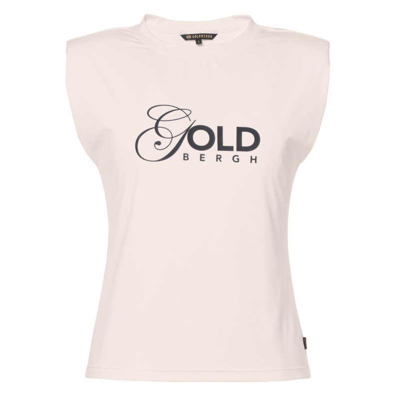 Dámske tričko Goldbergh GENEVIEVE  - béžová