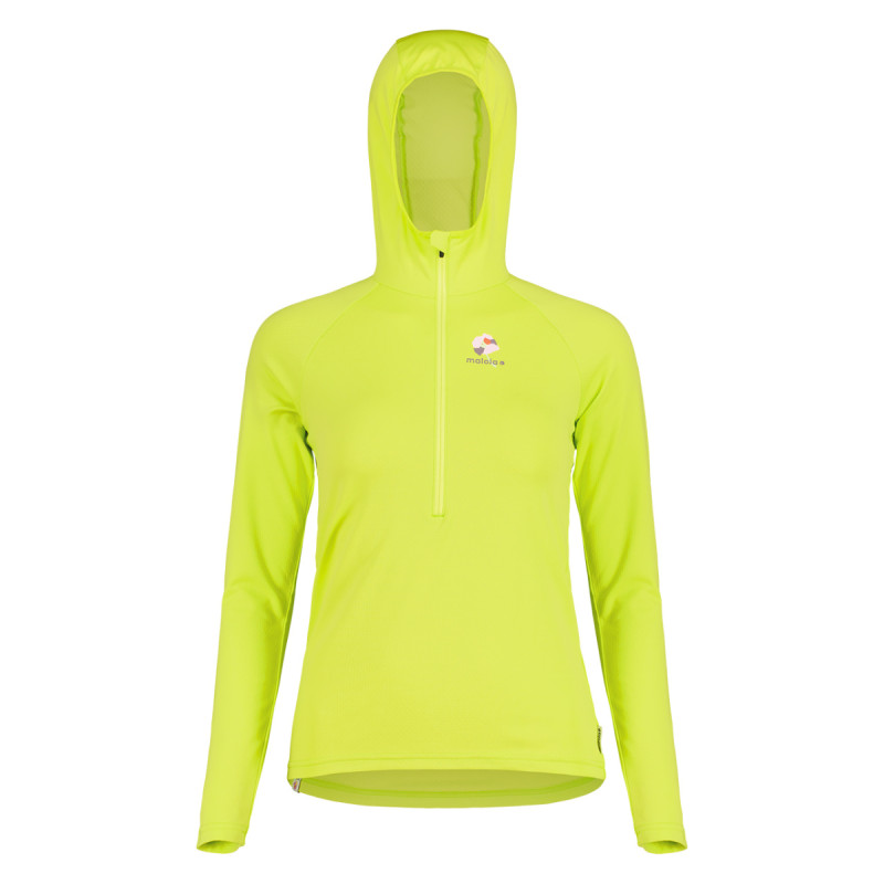 Dámska mikina Maloja BOKAM.  - žltá