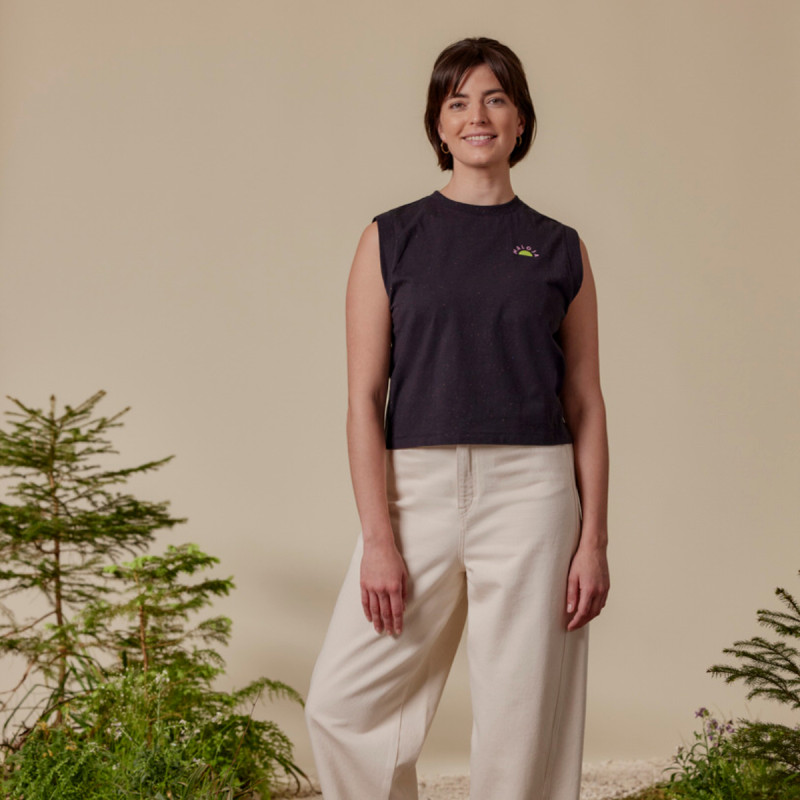 Dámske tielko Maloja KINABALUM.  - čierna