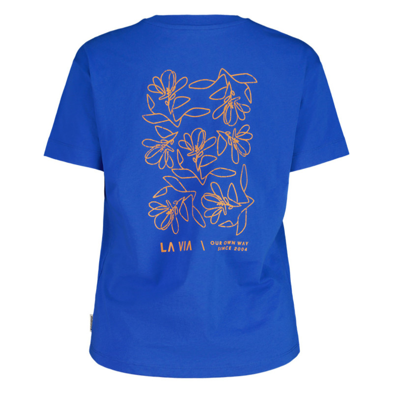 Dámske tričko Maloja CASSETTEM.  - modrá