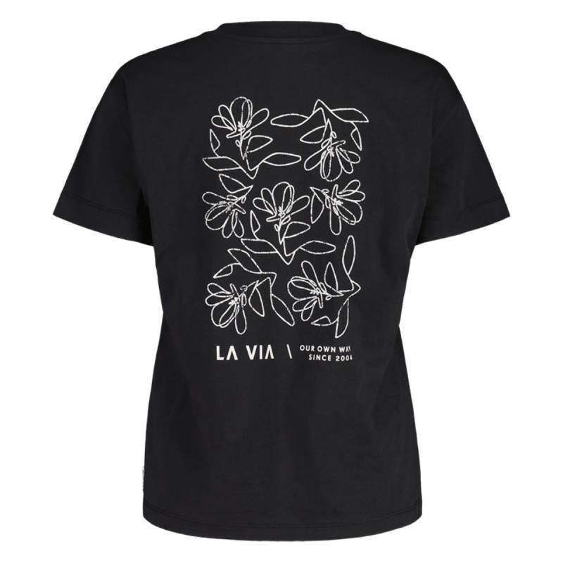 Dámské tričko Maloja CASSETTEM.  - černá