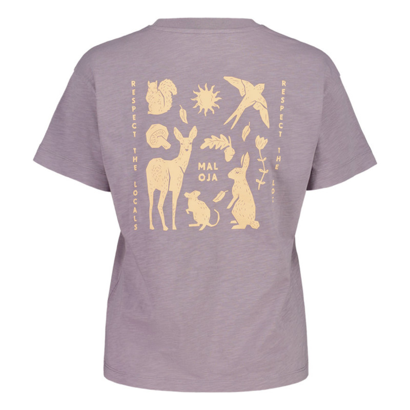 Dámské tričko Maloja MEREAM.  - světle fialová