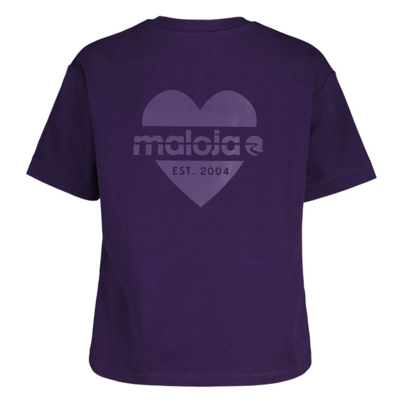 Dámske tričko Maloja AORAKIM.  - tmavo fialová