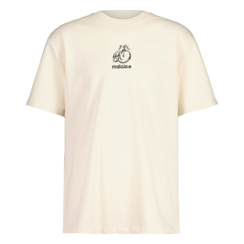 Pánske tričko Maloja EDOLOM.  - biela