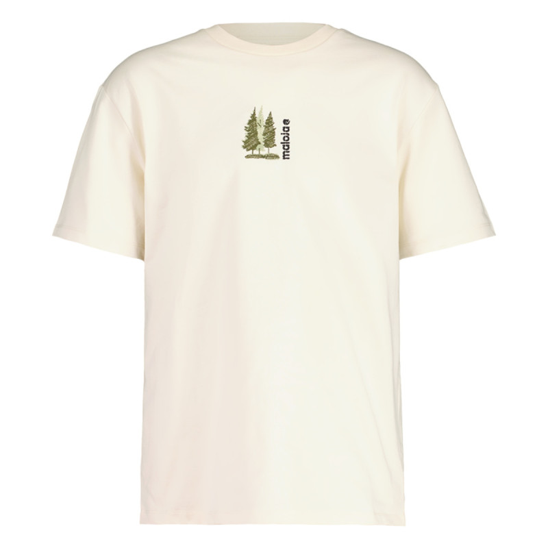 Pánske tričko Maloja EDOLOM.  - biela