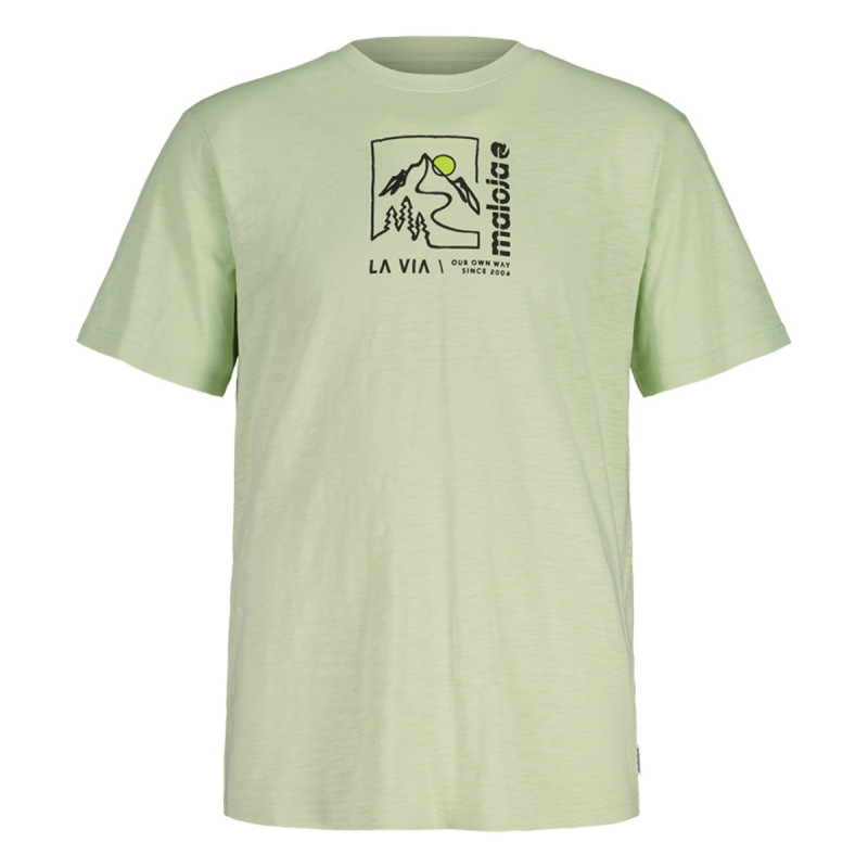 Pánske tričko Maloja BRACCAM.  - svetlo zelená