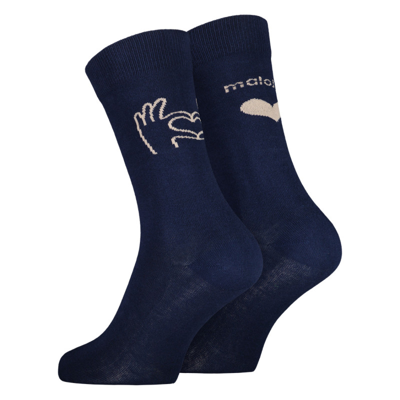 Ponožky Maloja CHIESAM.  - tmavo modrá