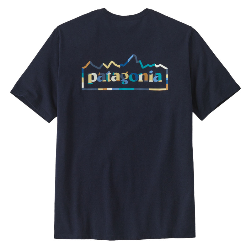 Pánské tričko Patagonia UNITY FITZ RESPONSIBILI-TEE  - tmavě modrá