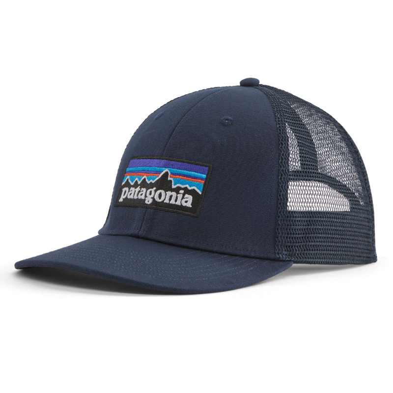 Kšiltovka Patagonia P-6 LOGO LOPRO TRUCKER HAT  - tmavě modrá