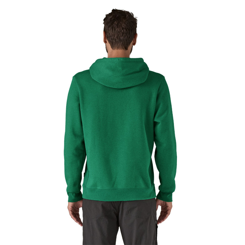 Pánska mikina Patagonia P-6 LOGO UPRISAL HOODY  - zelená