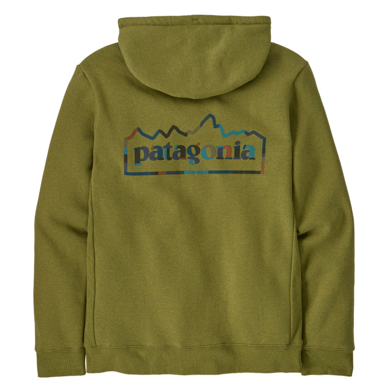Pánska mikina Patagonia UNITY FITZ UPRISAL HOODY  - khaki