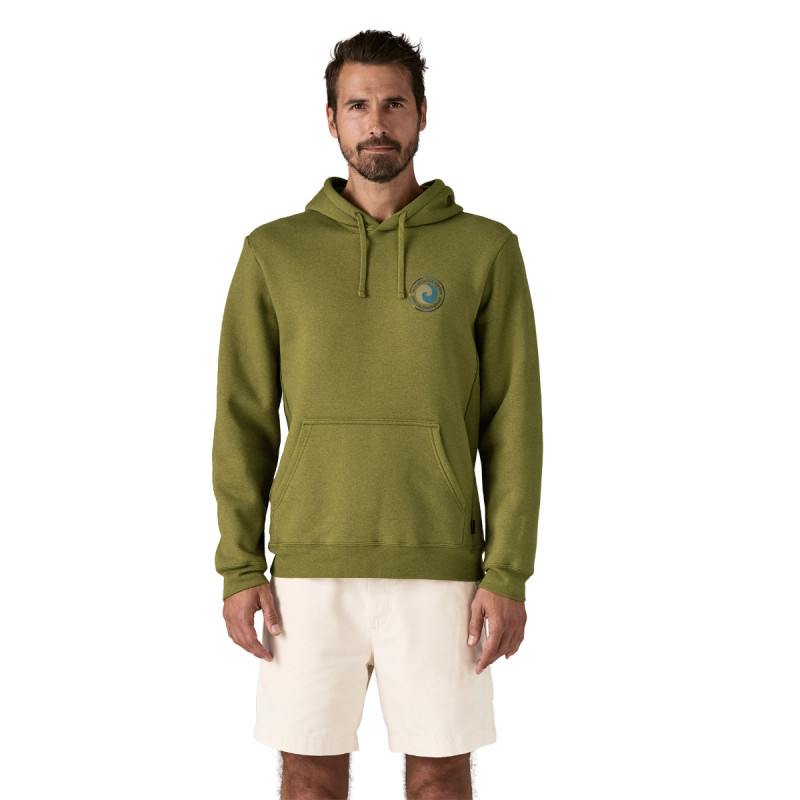 Pánska mikina Patagonia UNITY FITZ UPRISAL HOODY  - khaki