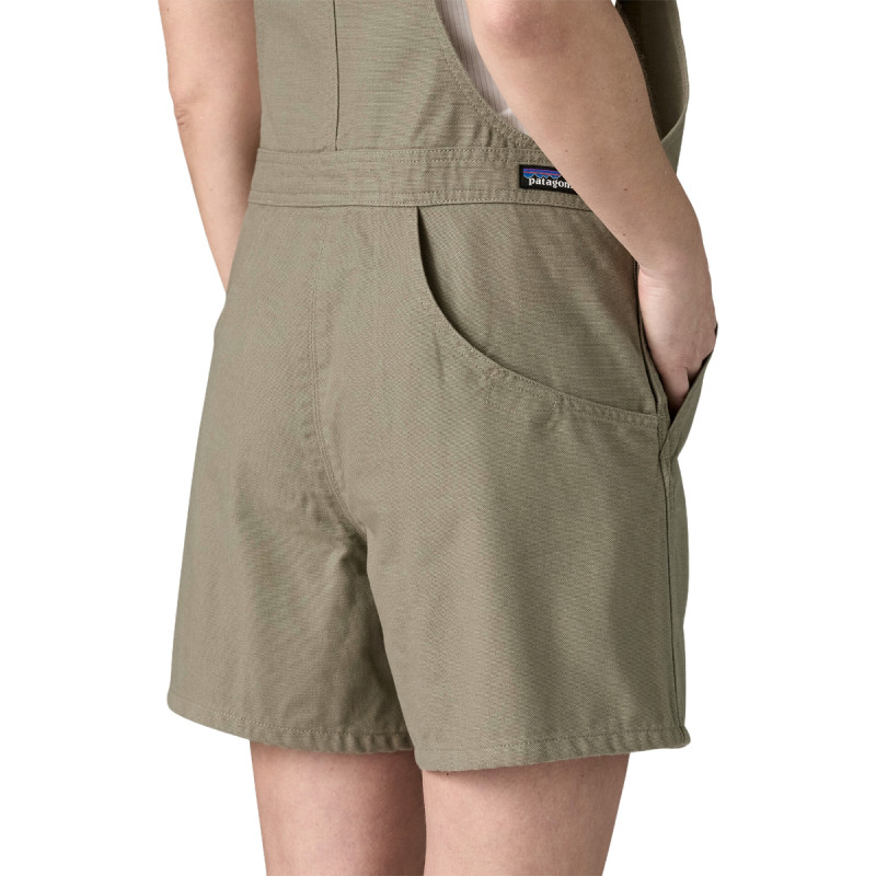 Dámsky overal Patagonia STAND UP OVERALLS - 5"  - béžová