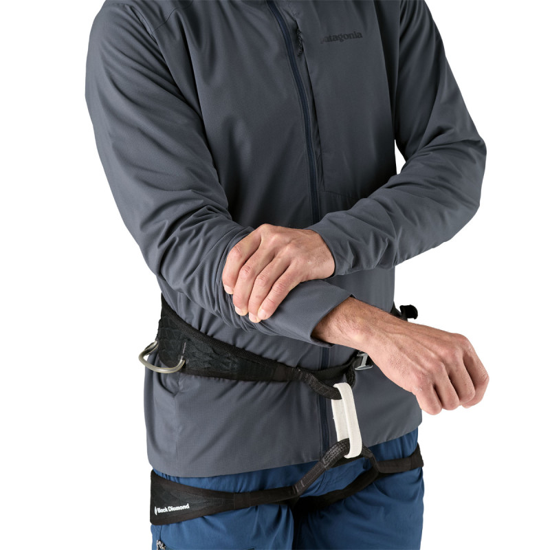 Pánska bunda Patagonia NANO-AIR ULTRALIGHT FULL-ZIP HOODY  - oranžová